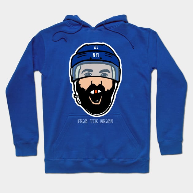 Fear the Beard Hoodie by Lightning Bolt Designs